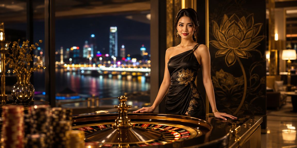 Người dùng tại Đà Nẵng chơi Roulette trên điện thoại với phong cách hiện đại
