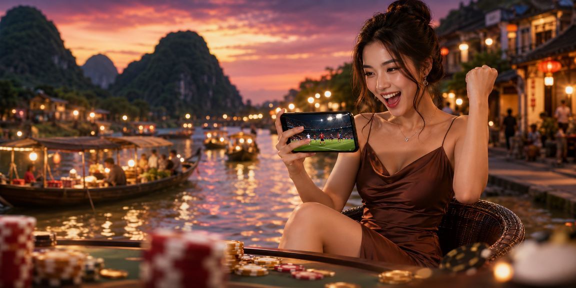 Người dùng tại Ninh Bình xem kết quả Xổ Số và đặt cược qua điện thoại