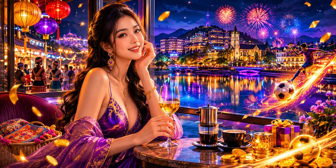 Người dùng tại Sapa thư giãn với cà phê, cân bằng giữa giải trí và cuộc sống thường ngày