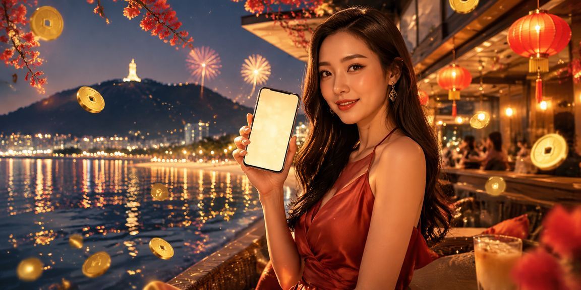Người dùng tại Vũng Tàu chơi mobile casino khi uống cà phê sáng